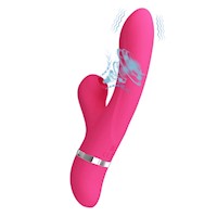 Vibrador Sexual Femenino 2 en 1 Succionador y Punto G Willow Silicona